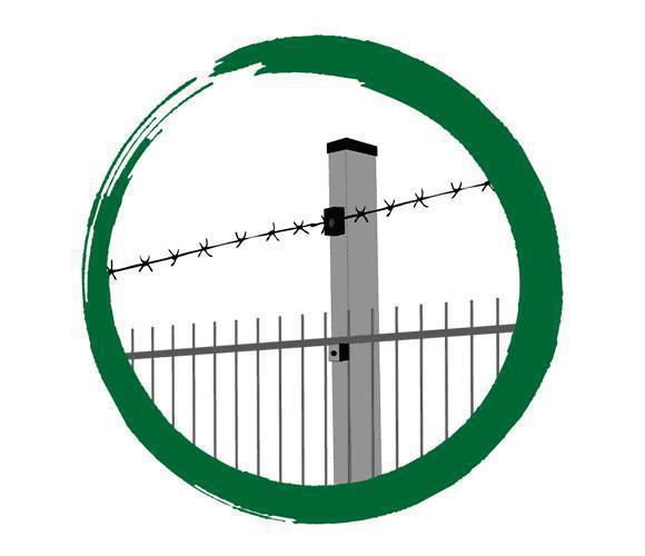 Industriezaun - Single-System